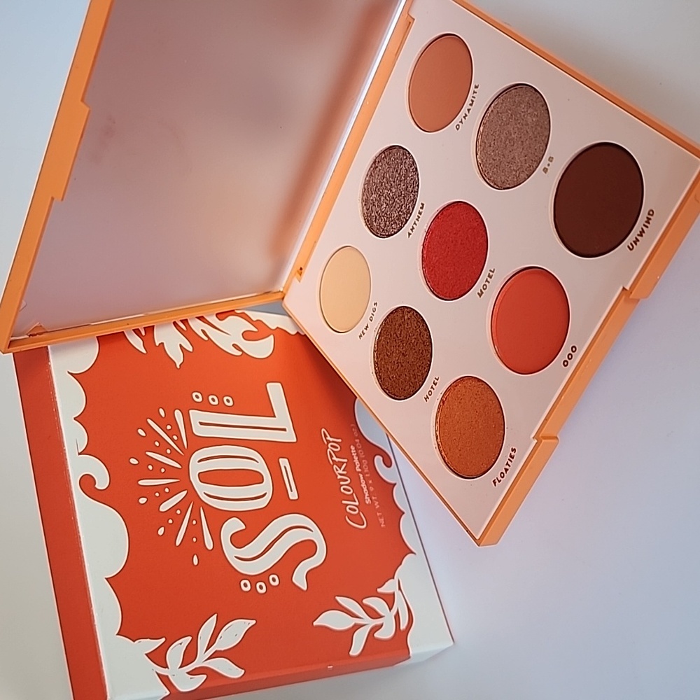 Colourpop Sol Pressed Powder Palette - Limited Edition
